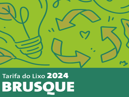 Reajuste Tarifa de lixo de Brusque (2024)